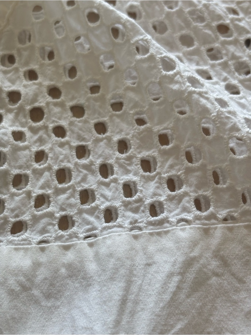$475 JUDITH & CHARLES, the eyelet white dress! - Picture 8 of 9